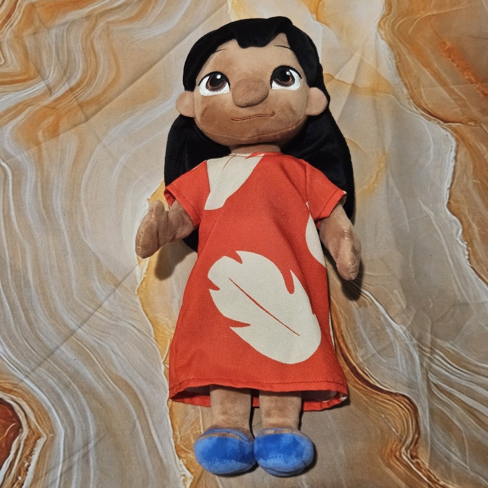 Disney Store Lilo Plush Doll 12" Lilo & Stitch Character